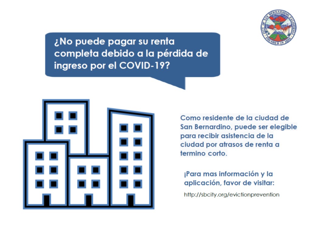 San Bernardino City Rental Assistance Spanish