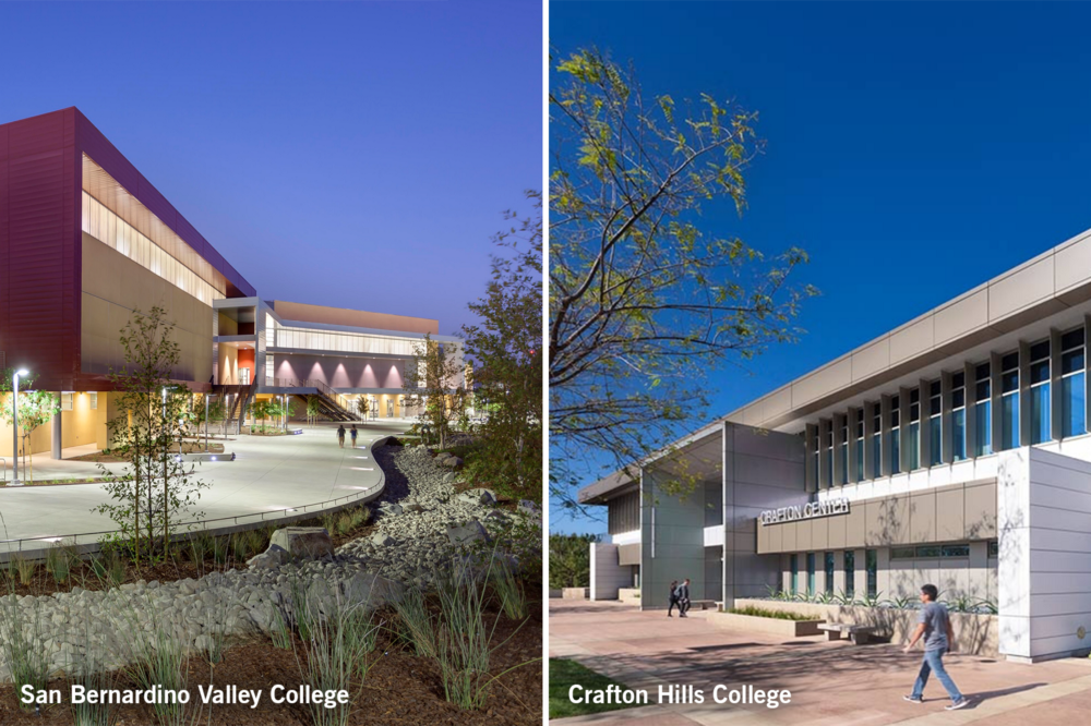 San Bernardino Valley College and Crafton Hills College Campuses