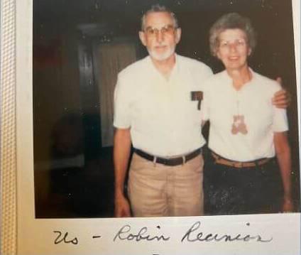 Dr. John Bancroft and his wife, Elaine